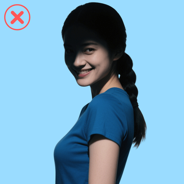 Incorrect: Blurry or Dark Photo